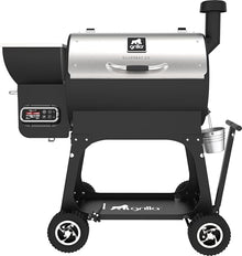 GRILLA Silverbac A/T Cart 2.0, Heavy-Duty Grill Cart with Flat-Free Tires, Tie-Down Points for Secure Transport
