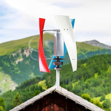 HYZHANHONG 1800W Wind Turbine Generator Kit, 12V 24V 48V 3-Blade with Charge Controller for Backup Power, Shed, Garage, Street Lighting,48v