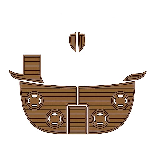 Valman Boat EVA Faux Teak Decking Floor Mat for 2000 Sea Ray 340 Sundancer Swim Platform - Multiple Color Options