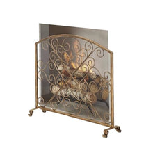 Fireplace Screen Creative European Style Fireplace Screen Iron Fireplace Frame Railings Fireplace Tree Pattern Fireplace Fence Protection Fireplace Screen