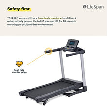 LifeSpan Fitness TR4000i Foldable Treadmill with Touchscreen Display Multi