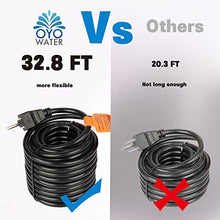OYO WATER Submersible Water Pump, 11800 GPH Pond Pump for Outdoor Ponds 32.8ft Long Power Cord, Barrier Filter Bag, Ipx8 Waterproof Ultra Quiet Fountain Water Pump for Waterfall, Hydroponic