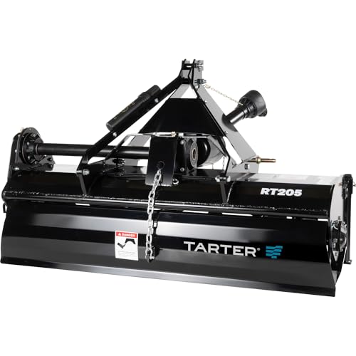 TARTER RT205BL 5 ft. 200 Series Rotary Tiller, Black