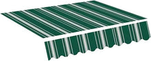 WZUOPG Manual Retractable Awning Door Window Awning Shelter Outdoor Canopy Home Deck Canopy with Manual Crank Handle（Frame Included ）