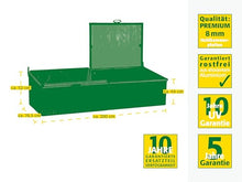 JUWEL Bio Protect 2000 Bed System Cold Frame Made of Heat-Insulating Thermal Panels for Growing Plants with Integrated Protection Net Against Insects 20148