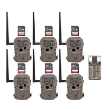 Wildgame Innovations Encounter 20MP Cellular Trail Camera Bundle with 32GB Ultra SDHC Card and 4-in-1 USB Reader