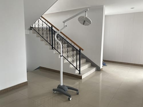 Tankredrug 36W Floor Standing LED Vertical Shadowless Operating Lamp 50000 Lux White