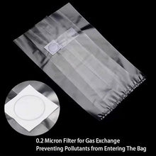 DYKWSWYX 50/100PCS Mushroom Grow Bags High Temperature PP Polypropylene 0.2μm Filter Breathable Garden Cultivation Bags(100PCS,390x800x0.06mm)