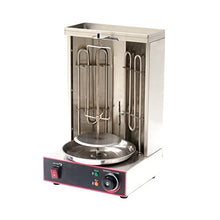 KnoRRs Electric Vertical Broiler, Rotisserie Grills Small Oven Gas Turkish Barbecue 360°Automatic Rotating Grill Universal Kebab Machine for Chicken,Turkey BBQ Grill for Home Party Garden (Full el
