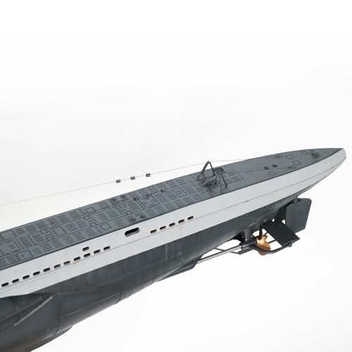 HOOBEN ARKMODEL German U-Boat Type VIIC Submarine Model Kit 1:48 Scale Grey