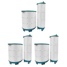 Hurricane 3 Pack HF-STR-Set Advanced Pool Filter Cartridge Inner and Outer 21" Set - Replacement for Sta-Rite 25021-0200S & 25022-0201S System 3 S7M120 Set