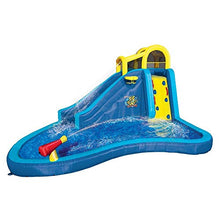 BANZAI Inflatable Big Blast Splash Slide Lagoon Pool Outdoor Water Park