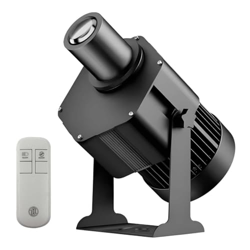 Free Design 37mm/1.46inch GOBO Card + 150W LED HD Zoom Control Rotation Advertising Logo Projetor Lights IP66 Waterproof Outdoor Coffee Shop Tags AD Lighting
