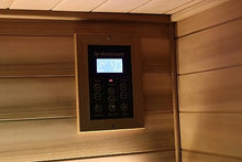 HFYee Infrared Sauna Box 4 Person Indoor Outdoor Sauna Room Natural