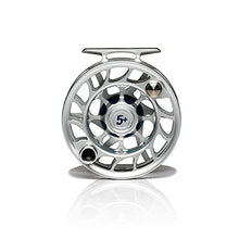 Hatch Outdoors Iconic Plus Large Arbor Fly Reel Clear/Blue 5