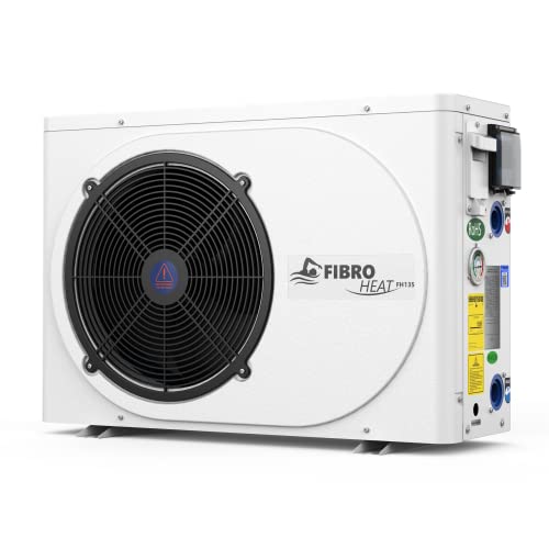 FibroPool Swimming Pool Heat Pump White