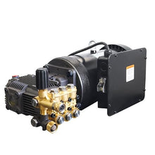 Canpump 1500 PSI 5 GPM Pressure Washer Pump Assembly w/ 5 HP 240V Motor – Triplex Power Washer Pump, External Unloader – High Flow Commercial Cleaning, Equipment Wash, Farm & Fleet Maintenance