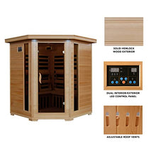 Blue Wave HeatWave BSA2420 4 Person Hemlock Carbon Infrared Sauna