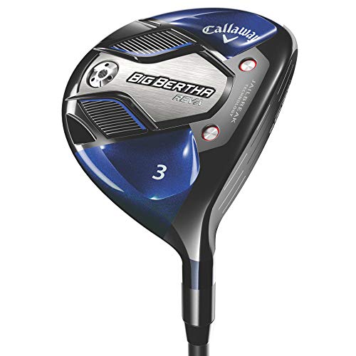 Callaway Big Bertha REVA Women's Fairway Left RCH 50gr Graphite Ladies 3 Wood Silver