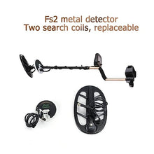 UYCVT Metal Detectors, Fs2 Metal Detector High Sensitivity Treasure Finder Precise Locator Waterproof Search 11'' Coil and 5'' Coil Gold Metal Detector