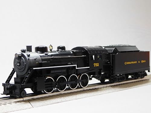 Lionel Chesapeake & Ohio LionChief 2-8-0 Steam Engine 752 O Gauge Black