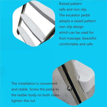 Above Ground Swimming Pool Ladder with Double-Sided Entry, Non-Slip Design, and High Load Capacity for Safe and Easy Access-5 steps/60inch