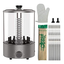 CUTPOIY Fully Automatic Rotary Skewer Machine, Household Party Skewer Electric Stove, 360° Rotating Smokeless 12 Skewers Capacity Easy-to-Clean Skewer Machine