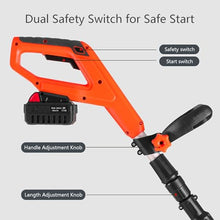 HYUIO Brushless Snow Blower, Powerfull Battery Snow Blower with 26ft Throw Distance, Cordless Snow Shovel for Driveway Winter Snow Removal(One Battery)