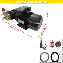 HQHAOTWU Electric Pressure Washer 120Bar Pressure