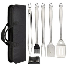 Barbecue Tool Set Spatula Fork Pliers Brush