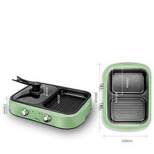 Multifunctional Korean Smoke Free Dormitory, Grilled Hot Pot, Barbecue, Household Electric Grill, Baking Machine