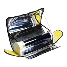 CIELOBLOEN Portable Solar Oven, Solar Powered Camping Grill, 4.5L Capacity, 200W in Full Sunlight, Max 550°F, for 2-3 People, for Camping & Outdoor Cooking