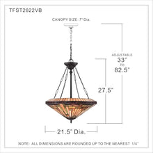 Quoizel Stephen 4-Light Vintage Bronze Pendant Light