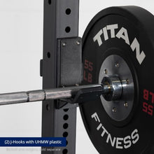 Titan Fitness X-3 Series Tall Bolt-Down Power Rack 36-in. Depth Black