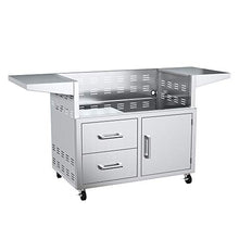 EdgeStar GRL420CART 42" Cart with Door and Drawer Combo for GRL420 Series Grills - Stainless Steel