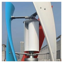 Wind Generator Inner Air Duct 600w Small Free Energy Wind Turbine Power Permanent Maglev 12v 24v For Home Use(White,24V)