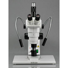 AmScope Professional Trinocular Zoom Microscope 2X-225X White