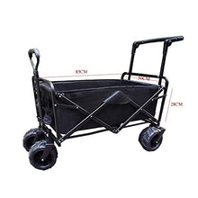 Portable Beach Wagon Heavy Duty Foldable Garden Cart Garden Trolley Folding Wagon Pull Wagon Hand Cart Folding Cart Wagon Truck Wheelbarrow