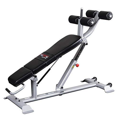 Body-Solid SAB500 Pro Clubline Ab/Hyper Bench Gray