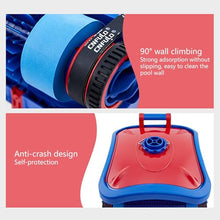 zcjysqav Pool Vacuum with Wall Climbing Capability and 18m Cord, Robotic Pool Cleaner, Pool Skimmer Robot, Ideal for Above Ground and Inground Pools