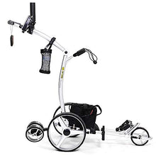 BAT-CADDY ELECTRIC GOLF CADDY X4R Remote Golf Push Cart Titanium Silver