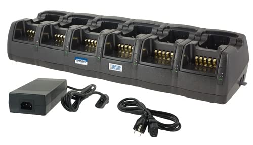 Power Products EC12M-BK3 Dual Pod Charger for Bendix King BKR5000 Radios