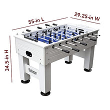 Hathaway Highlander 55-in Outdoor Foosball Table White