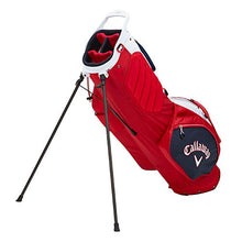 Callaway Golf Hyper Lite Zero Stand Bag Navy/Red/White/Flag