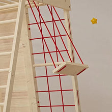 ATT Toddlers Indoor Wooden Climber Playset 6-in-1 Playground