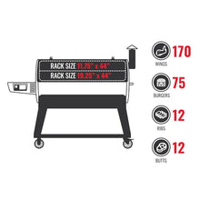 recteq Flagship XL 1400 Wi-Fi Pellet Smoker Grill 1437 Sq. in.