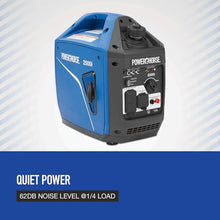 Powerhorse Generator, 2500 Surge Watts, 1800 Rated Watts, 120V