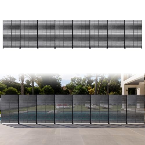 Trygoal 72" Privacy Screen Outdoor Privacy Fence Panel for Patio