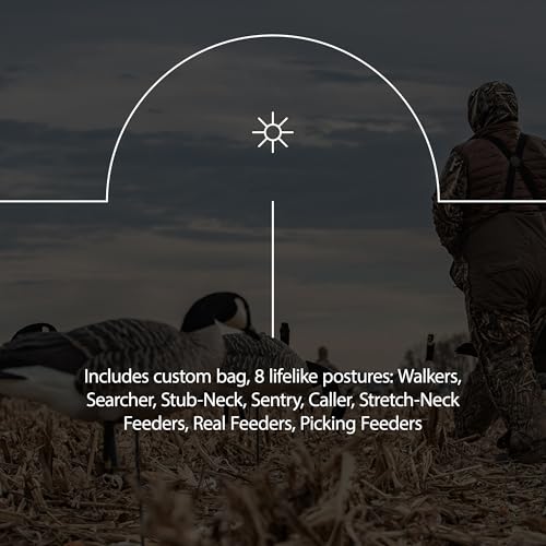 Avian-X AXF Lessers Full Body Goose Hunting Decoys 12 Pack Multicolor