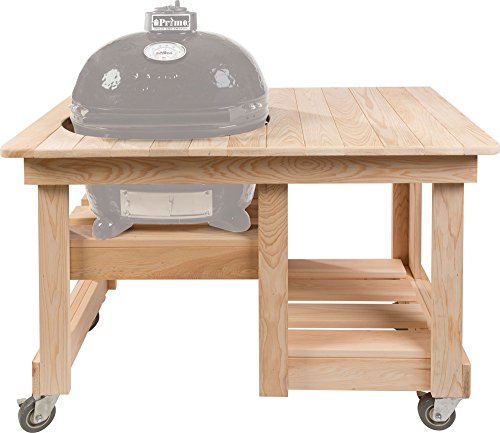 Primo Ceramic Grills Oval JR 200 Cypress Counter Top Table